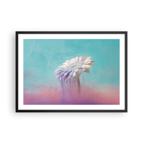 Plakát v černém rámu - Záhrobí květin - 70x50 cm