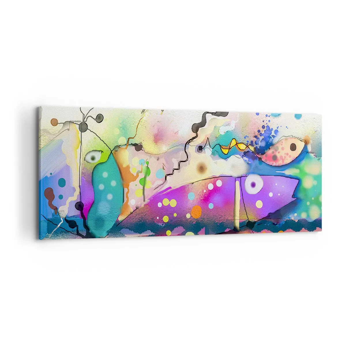 Obraz na plátně - Chybí slova! - 120x50 cm