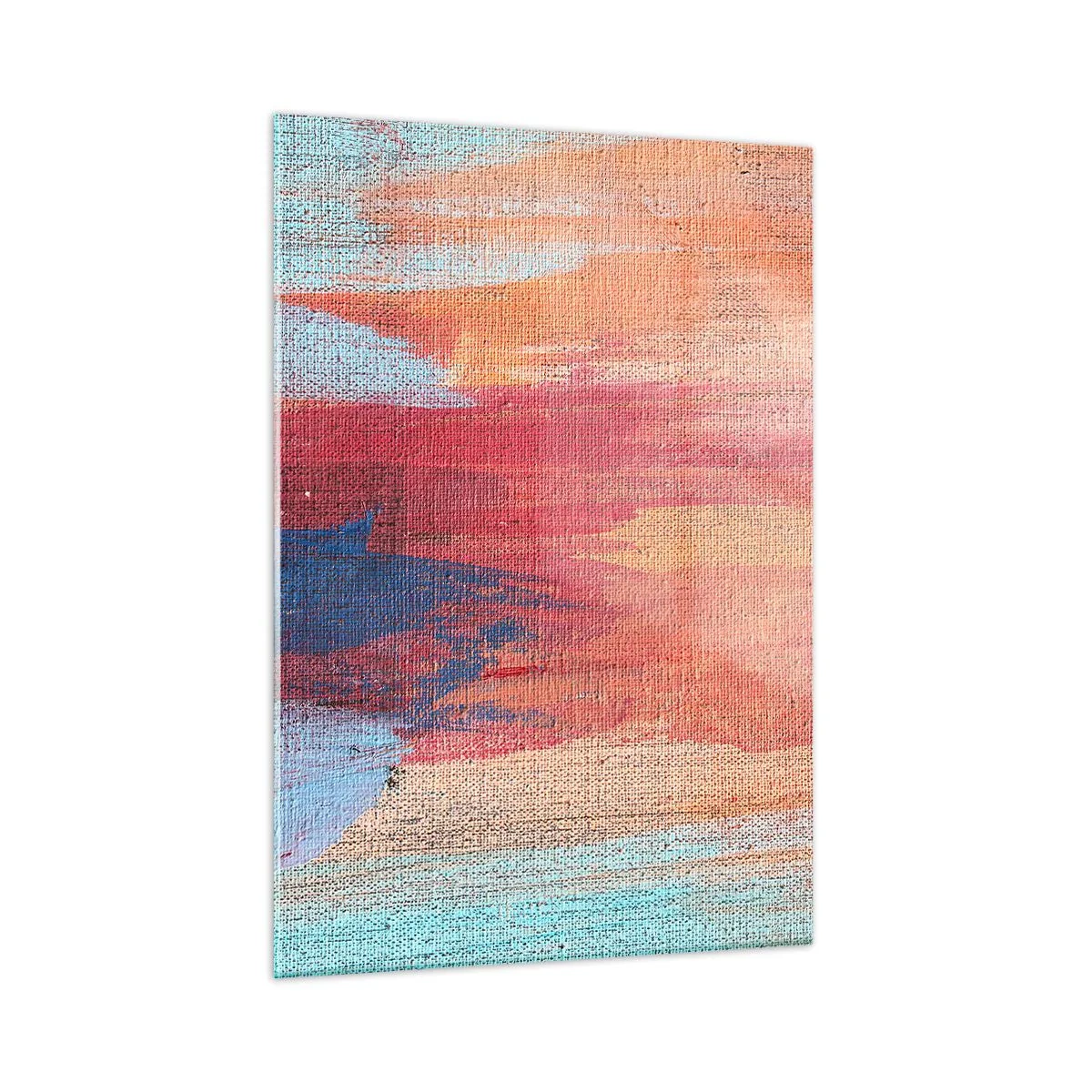 Obraz na skle - Stékat duhou - 50x70 cm