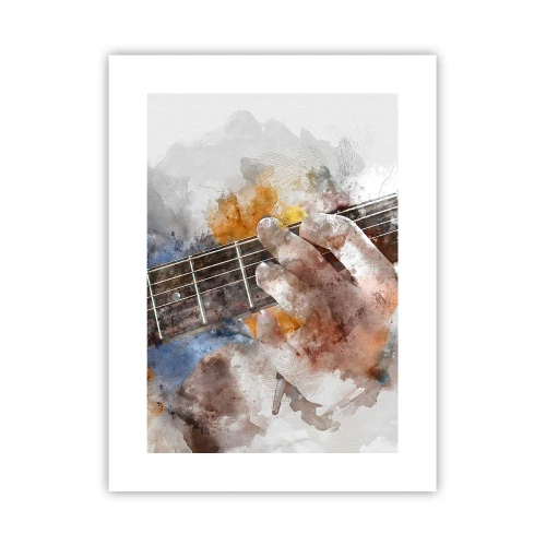 Plakát - Poezie mezi strunami - 30x40 cm