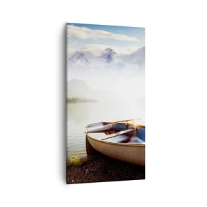 Obraz na plátně - U velké a čisté vody - 55x100 cm