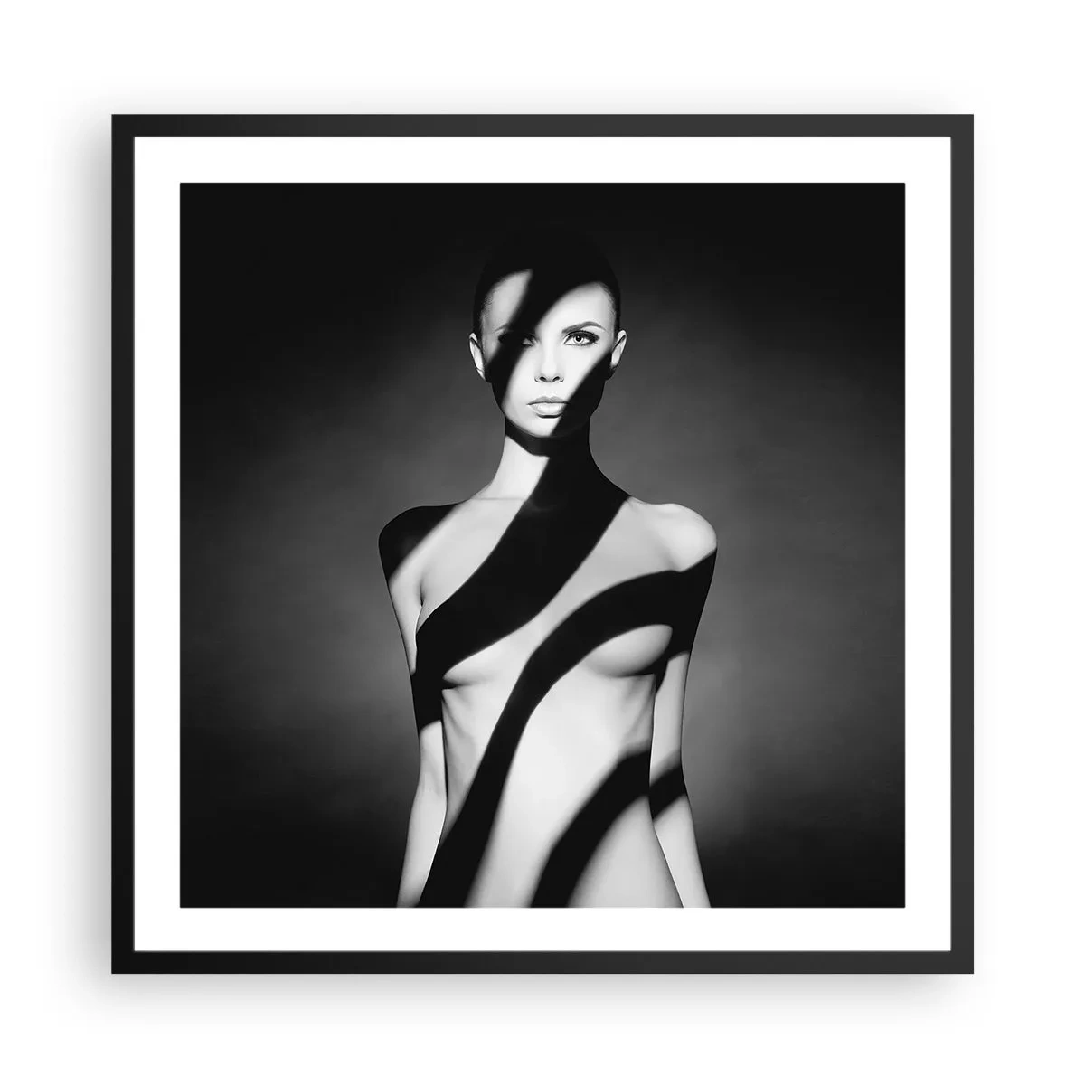 Plakát v černém rámu - V záři i ve stínu - 60x60 cm