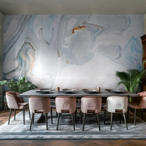 Fototapeta Standard Eco - Povznesená bílá - Abstrakce, Kus, Moderní vzor - 250x175 cm