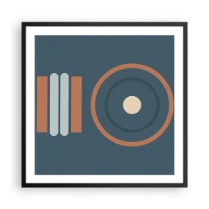 Plakát v černém rámu - Podstata věcí - 60x60 cm