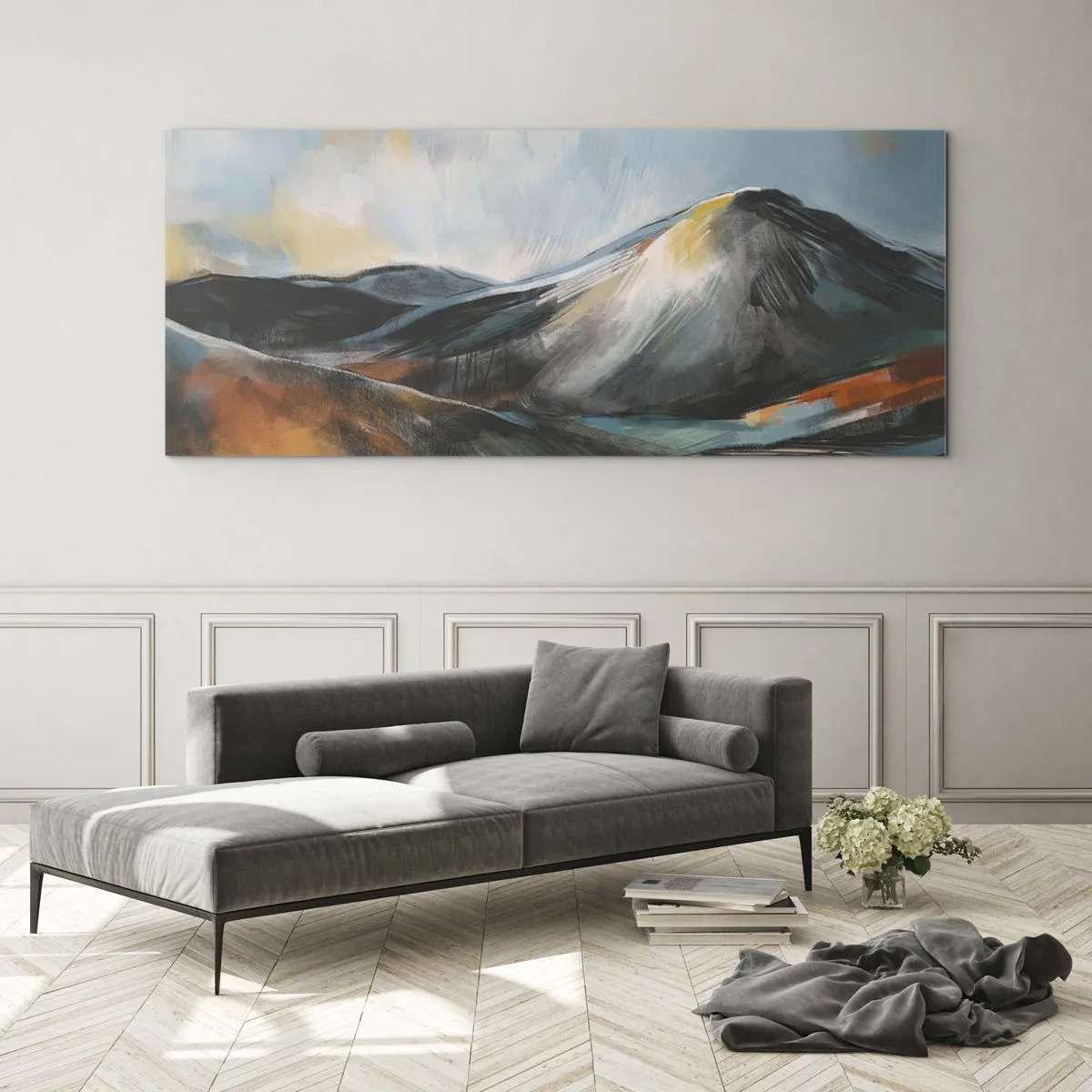 Obraz na skle - Syrové i krásné - 120x50 cm