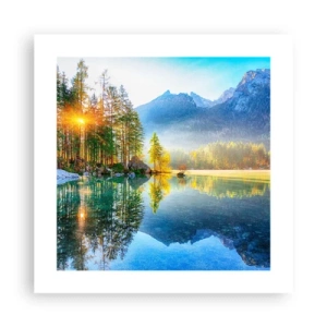 Plakát - Majestát a sladkost - 40x40 cm