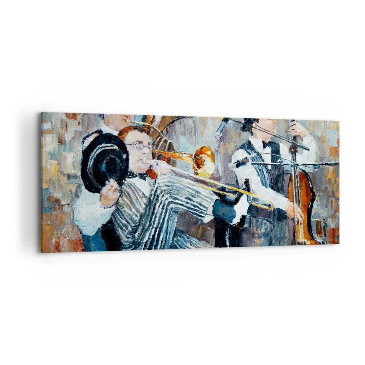 Obraz na plátně - Celý tento jazz - 120x50 cm