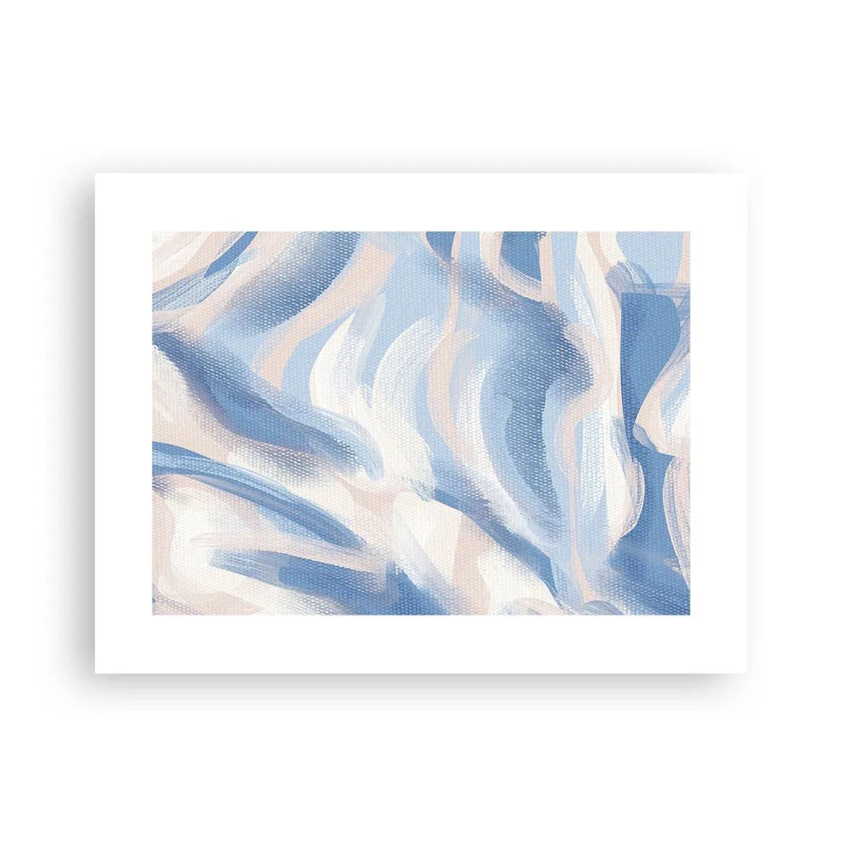 Plakát - Modré kolísání - 40x30 cm