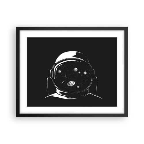 Plakát v černém rámu - Skvělý výhled - 50x40 cm