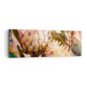 Obraz na plátně - Něžně objaté - 90x30 cm