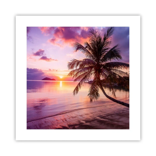 Plakát - Blahobyt až po okraj - 40x40 cm