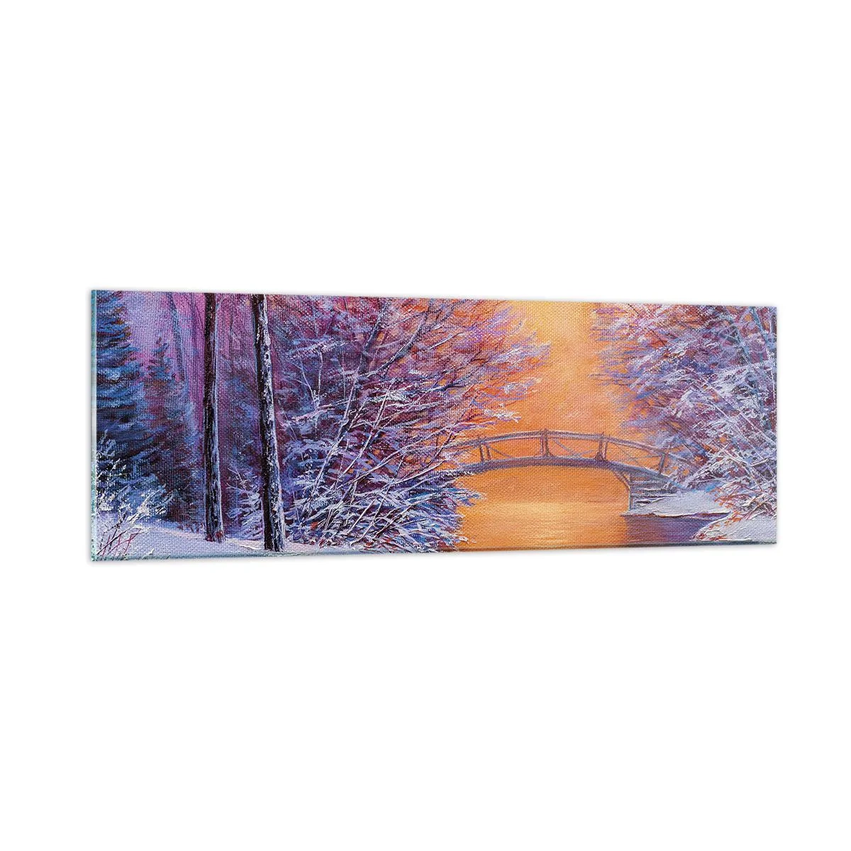 Obraz na skle - Sejdeme se zde - 90x30 cm