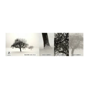 Vzor Fototapety Premium Sand - Zimní sen - Grafika, Strom, Příroda - 100x30 cm