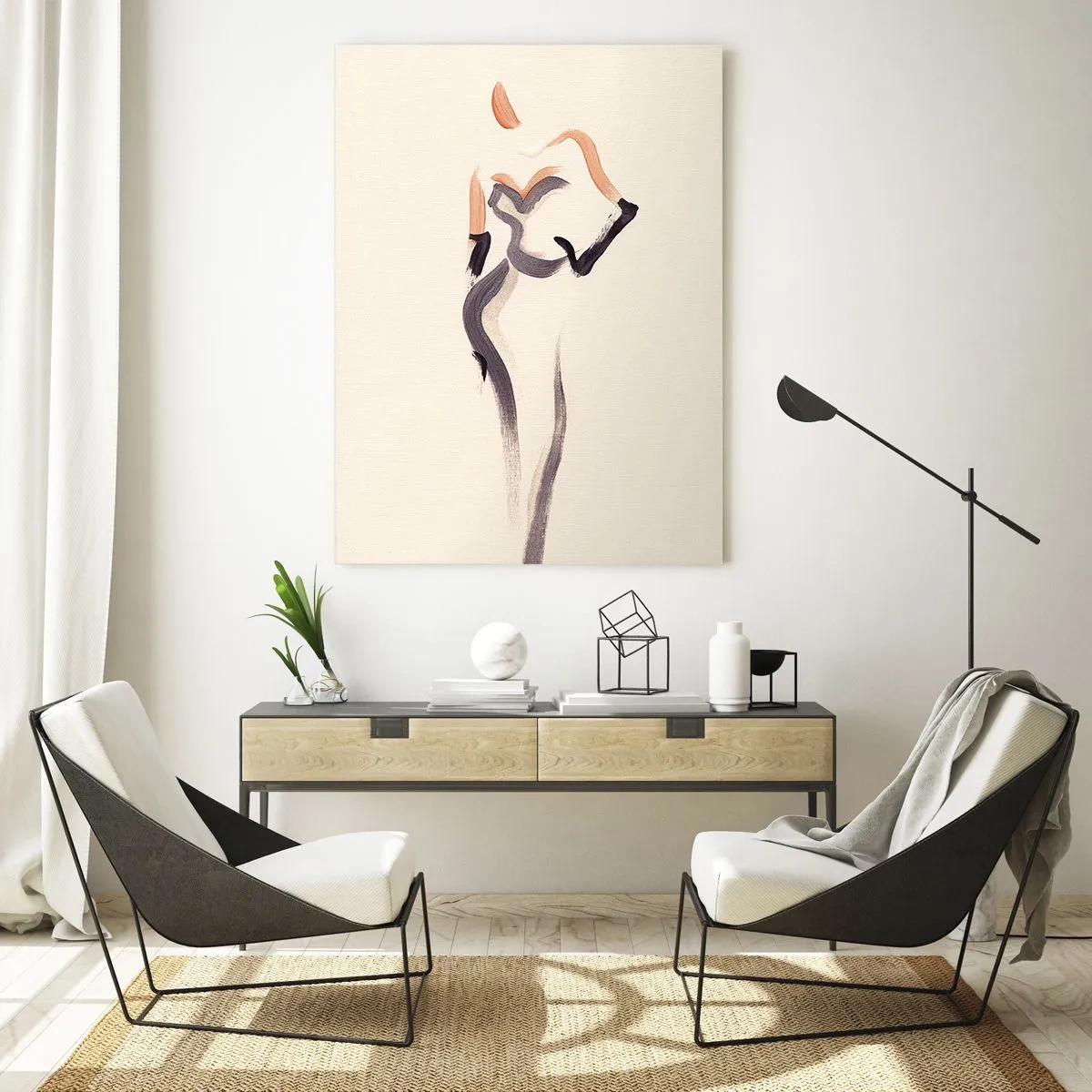 Obraz na skle - Ze zlatých let Hollywoodu - 50x70 cm