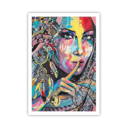 Plakát - Mlč, než pochopíš - 70x100 cm