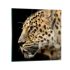 Obraz na skle - Klidný, soustředěný, připravený - 30x30 cm