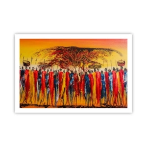 Plakát - Tam, tam, tam, tam jdou - 91x61 cm