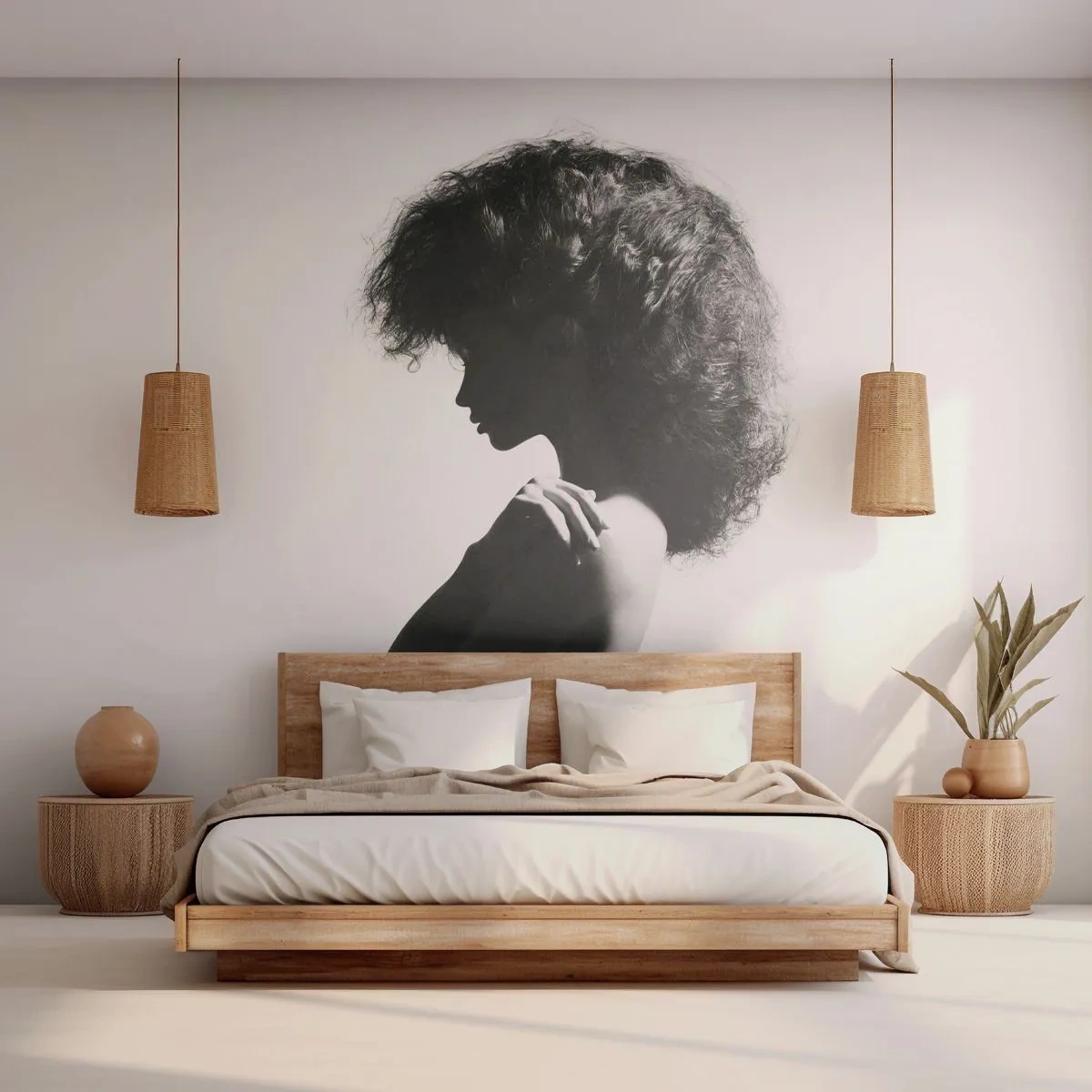 Fototapeta na míru Samolepicí Deluxe Sticker - Jako květina na štíhlém stonku - Žena, Tělo, Modelka