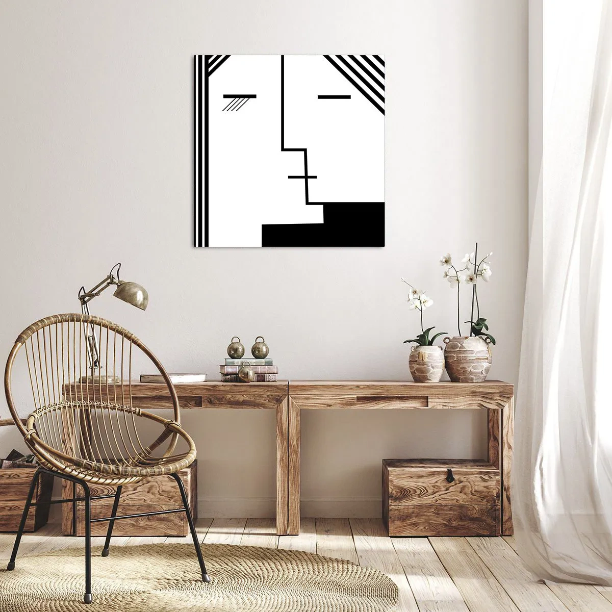 Obraz na plátně - Prostě polibek - 60x60 cm