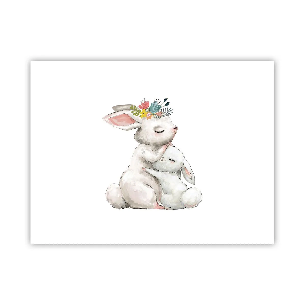 Plakát - Nejlepší je u mámy - 40x30 cm