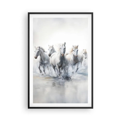 Plakát v černém rámu - Bílá magie - 61x91 cm