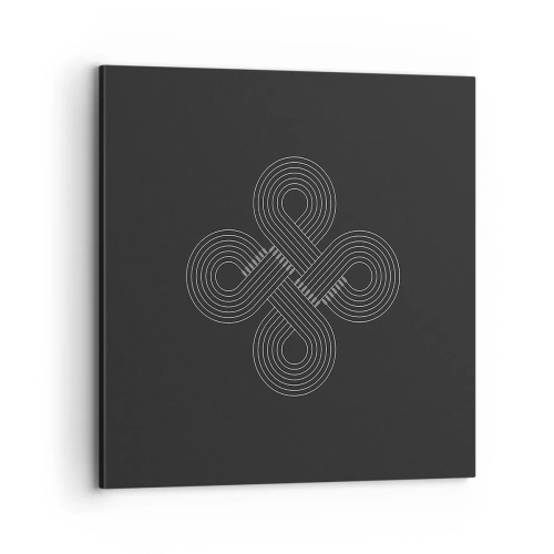 Obraz na plátně - V keltském duchu - 70x70 cm