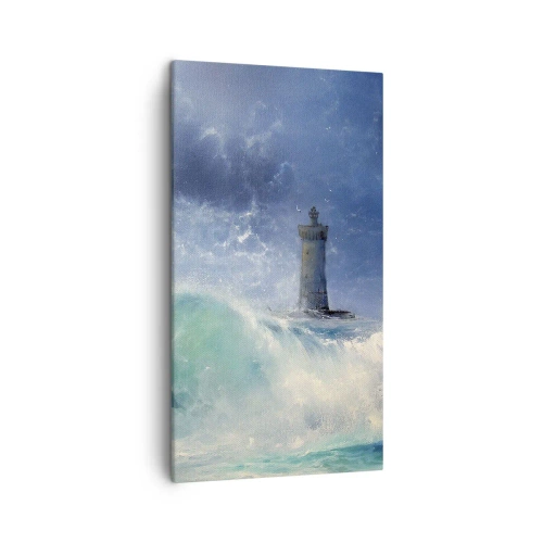 Obraz na plátně - Na stráži proti živlům - 45x80 cm