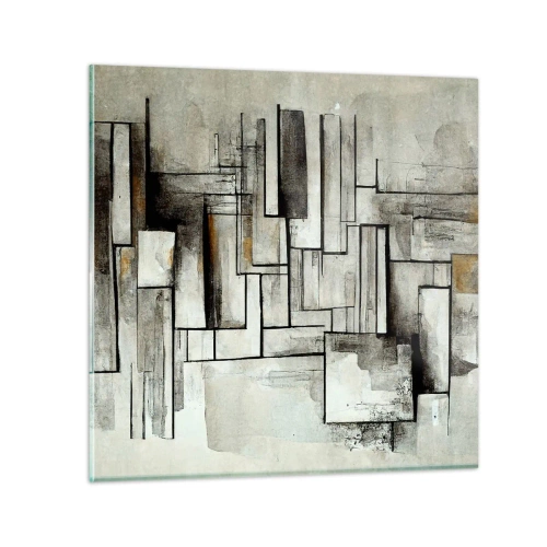Obraz na skle - Síla jednoduchosti - 40x40 cm