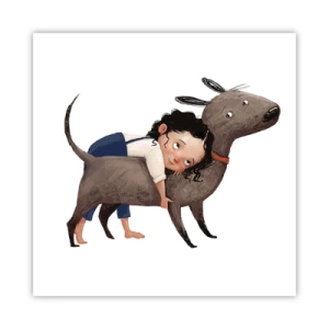 Plakát - Nejlepší přátelé - 60x60 cm