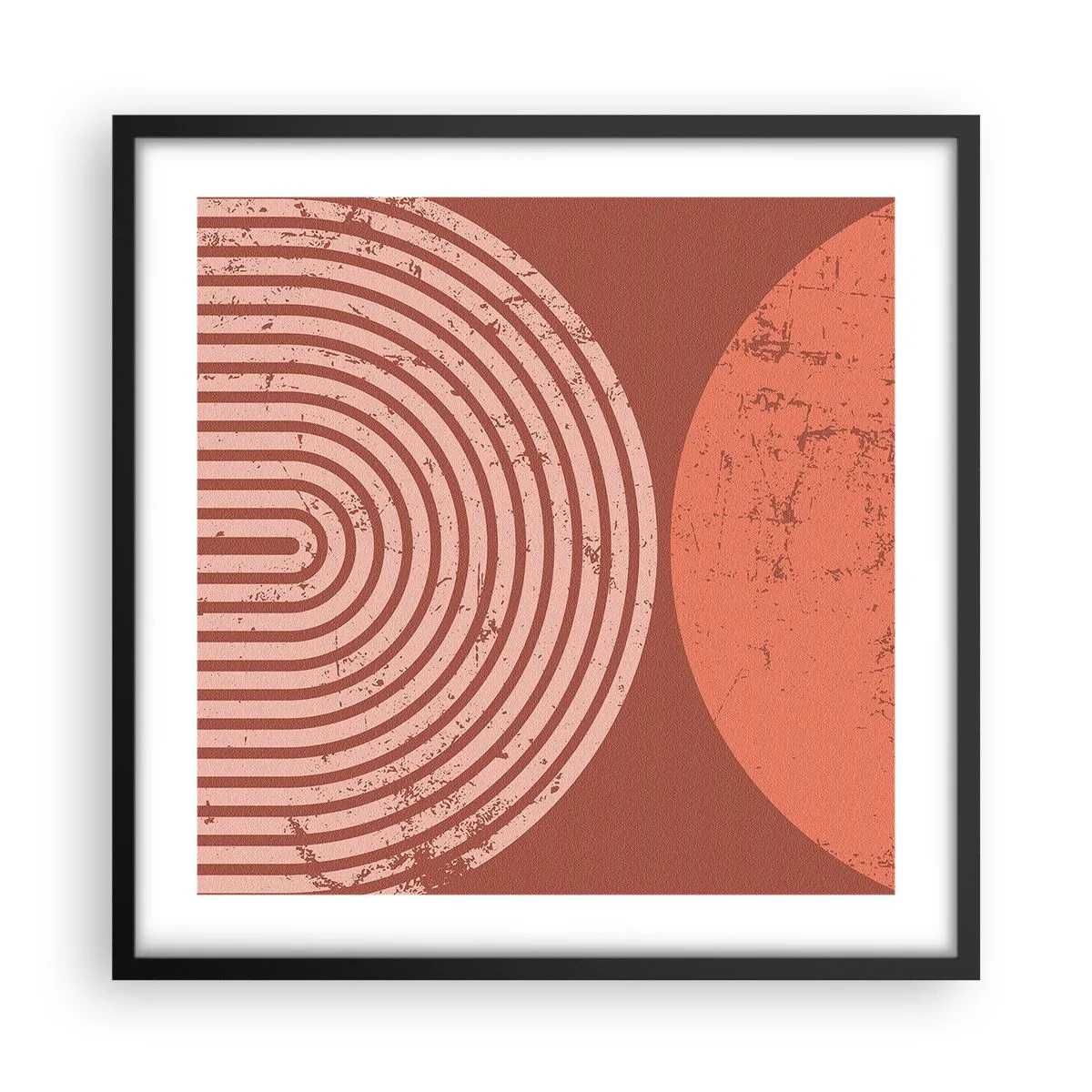 Plakát v černém rámu - Blízký vztah - 50x50 cm