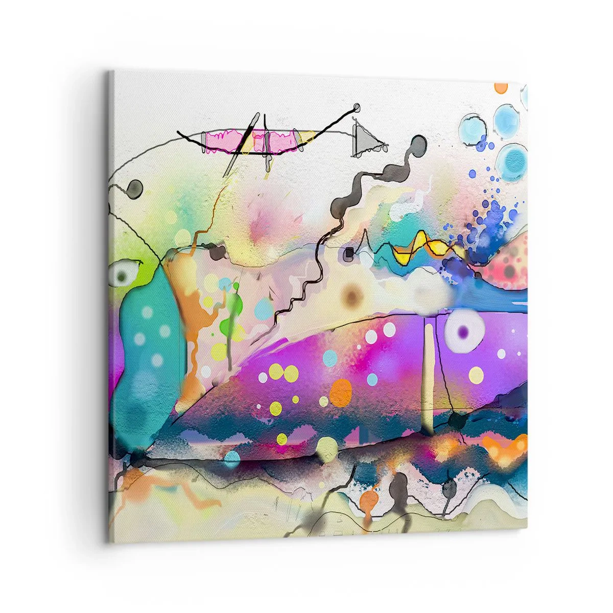 Obraz na plátně - Chybí slova! - 50x50 cm