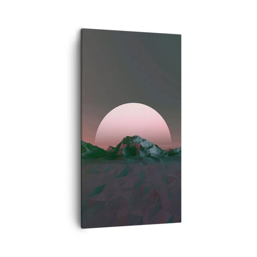 Obraz na plátně - V sousední galaxii - 45x80 cm