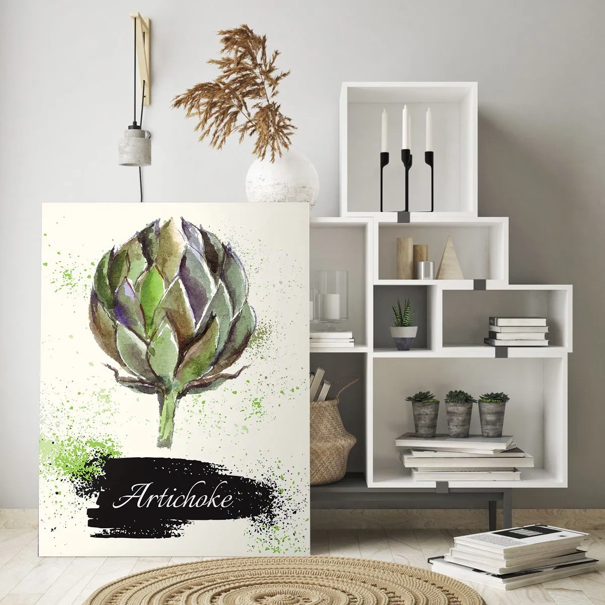 Obraz na skle - Ať žije zelenina! - 70x100 cm