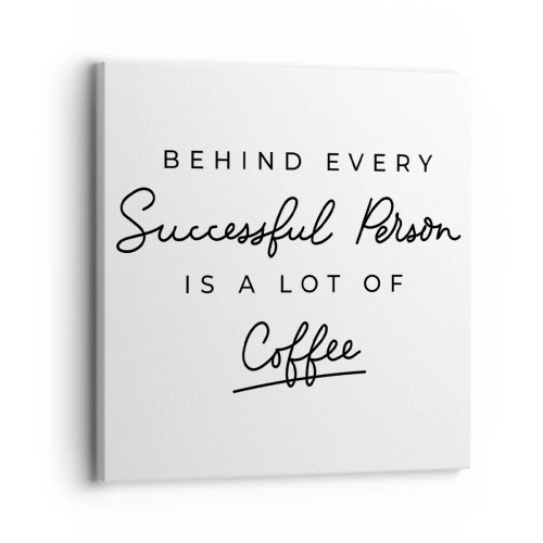 Obraz na plátně - Tajemství úspěchu - 30x30 cm