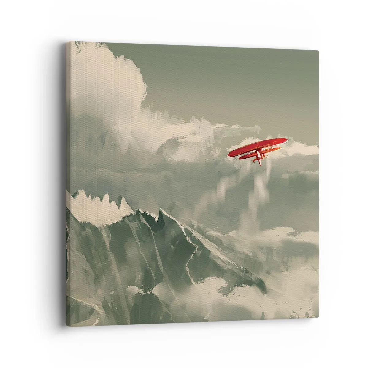 Obraz na plátně - Nebojácný průkopník - 40x40 cm