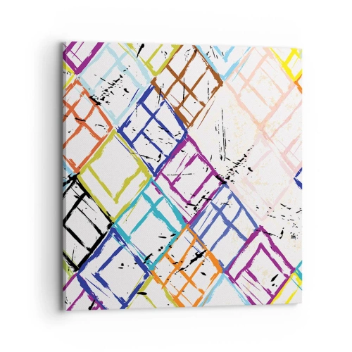 Obraz na plátně - Buňky k pronájmu - 70x70 cm