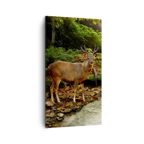 Obraz na plátně - Vítám v mém světě - 45x80 cm