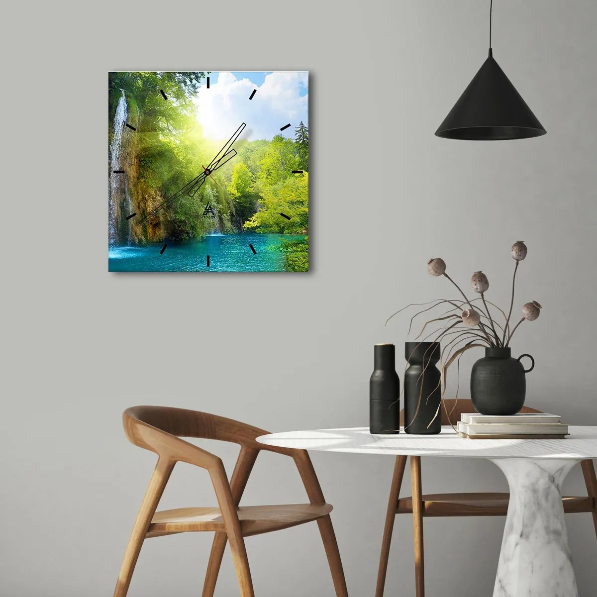 Nástěnné hodiny - To musí být Eden - 40x40 cm