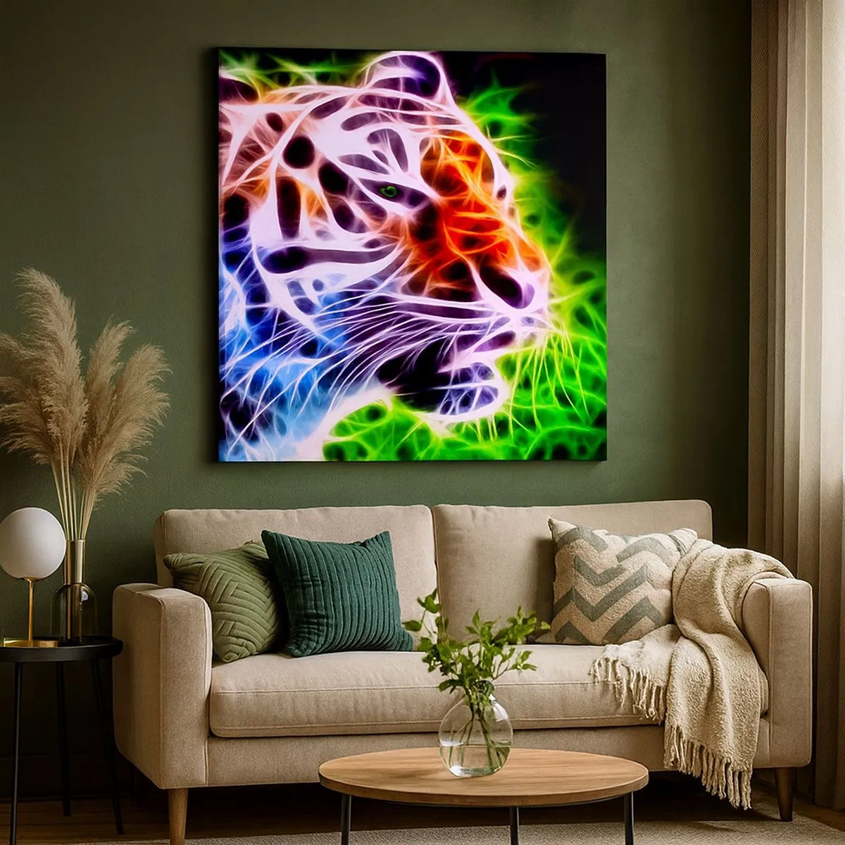 Obraz na plátně - Nebezpečná aura - 30x30 cm