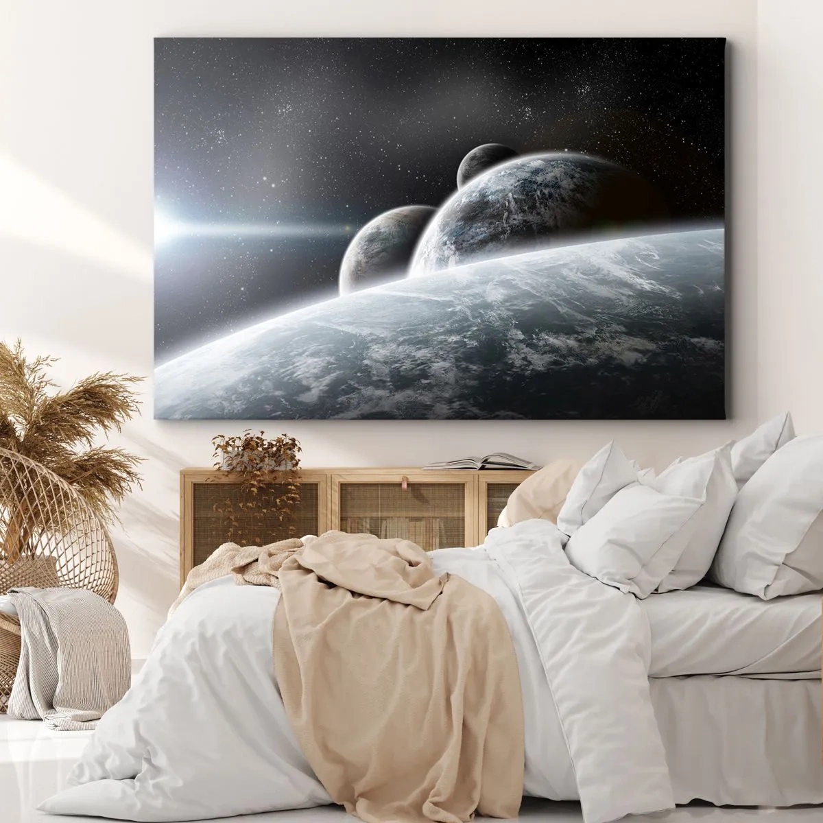 Obraz na plátně - Vesmírná hudba sfér - 100x70 cm