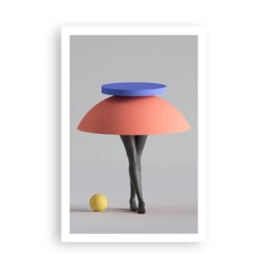 Plakát - Surrealistická kompozice - 61x91 cm