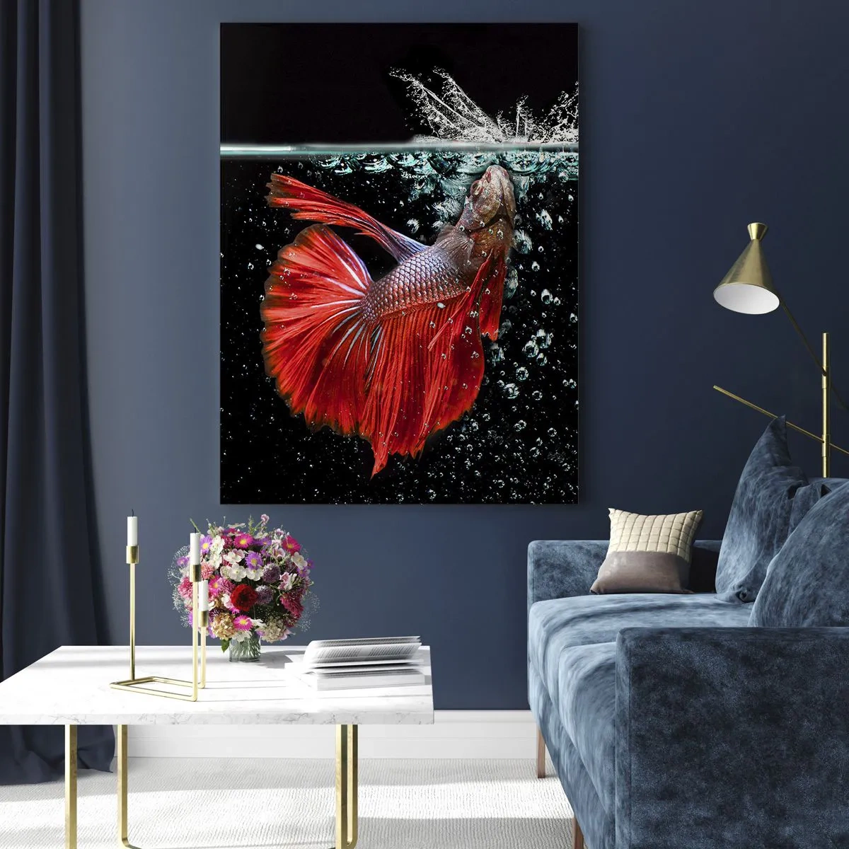 Obraz na skle - Máš tři přání - 50x70 cm