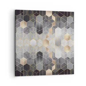 Obraz na plátně - Diamantová kompozice - 60x60 cm