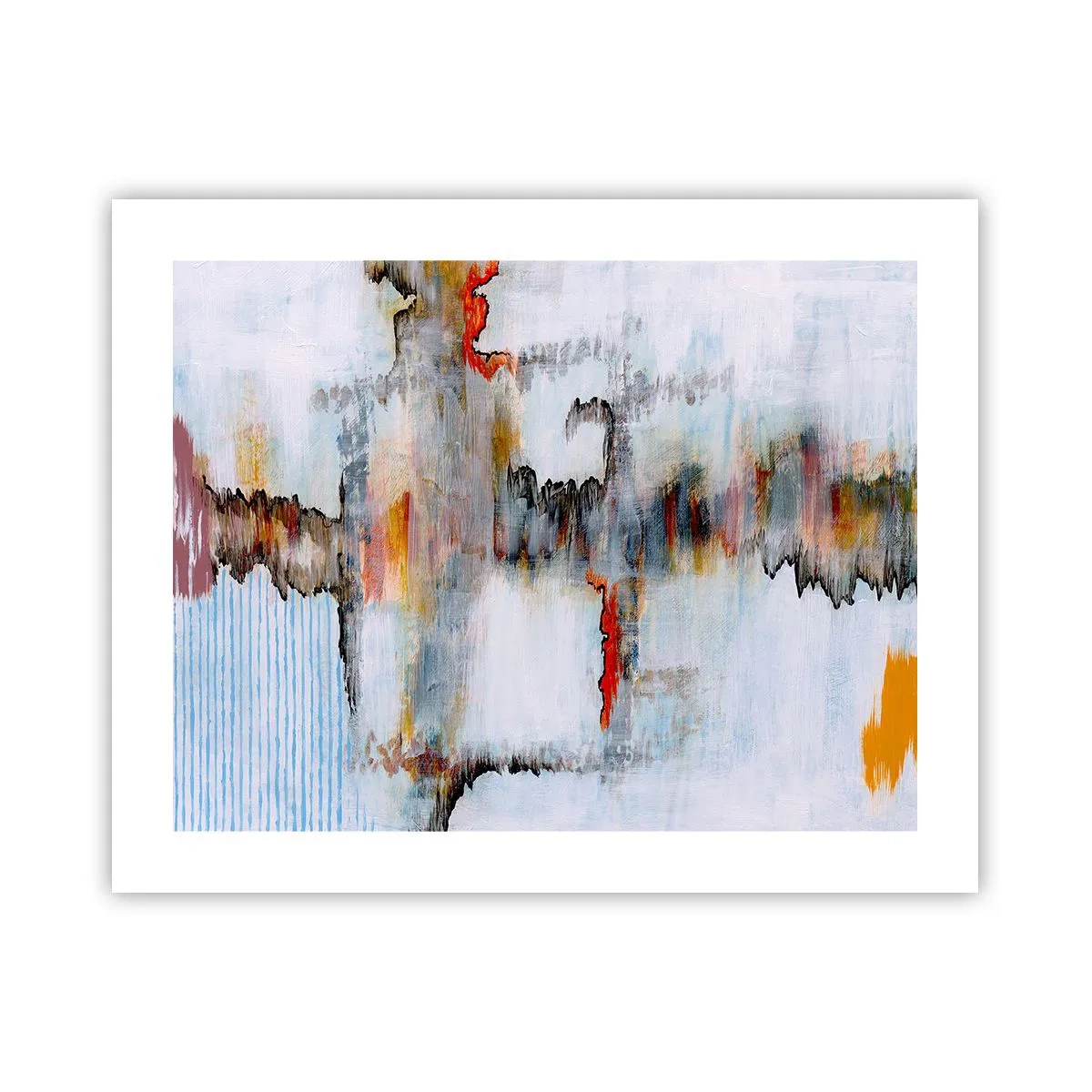 Plakát - Klackem po vodě - 50x40 cm