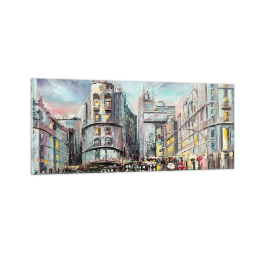 Obraz na skle - To bude vydařený večer - 100x40 cm