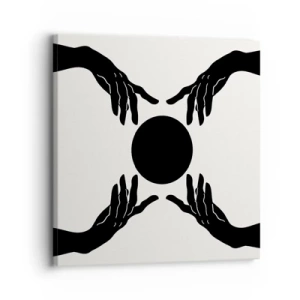Obraz na plátně - Tajné znamení - 30x30 cm