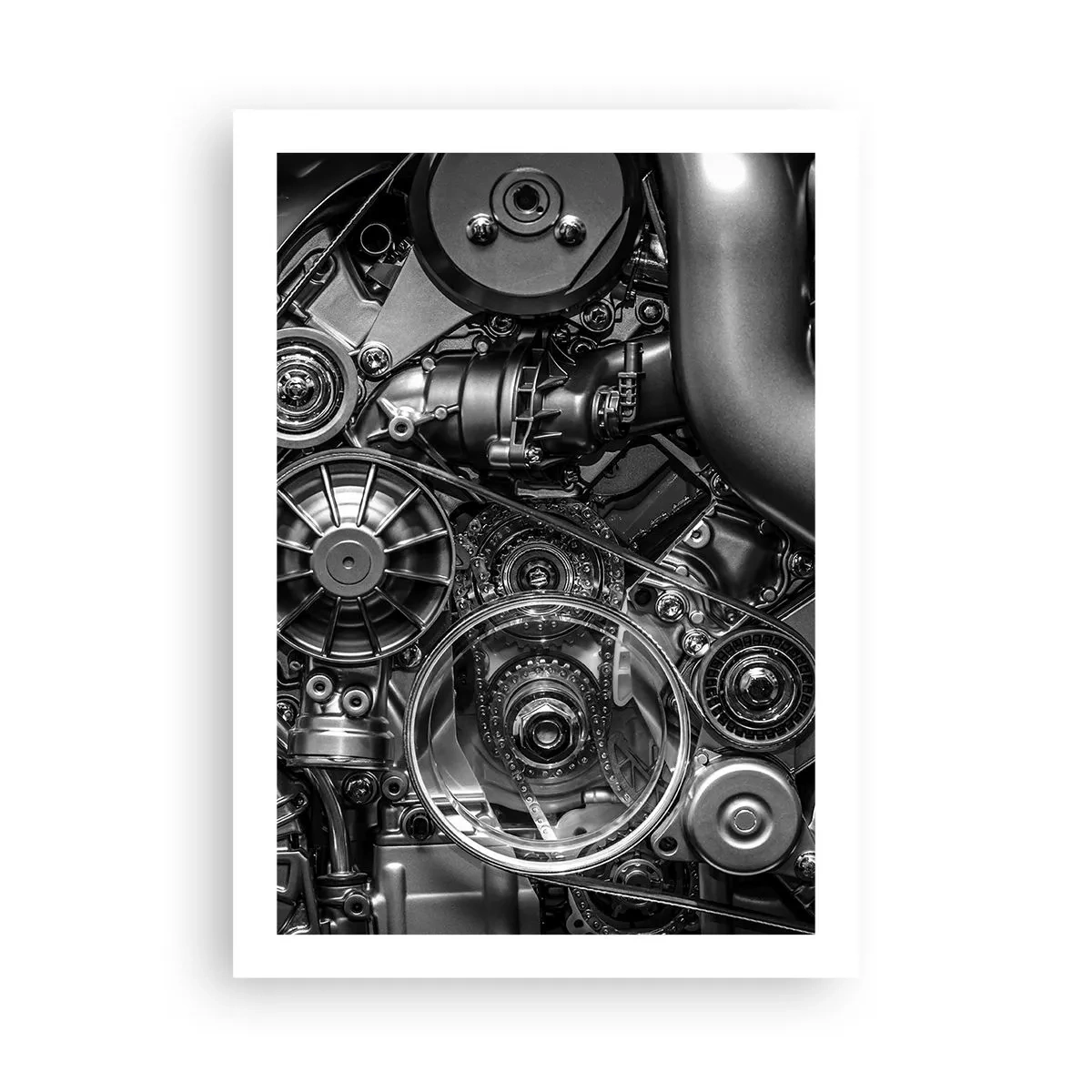 Plakát - Poezie mechaniky - 50x70 cm