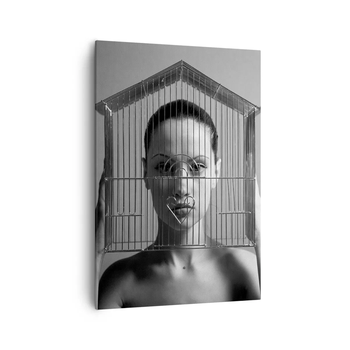 Obraz na plátně - Tak trochu surrealistický portrét - 70x100 cm