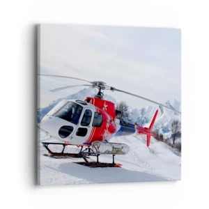 Obraz na plátně - Vždy připraven - 40x40 cm