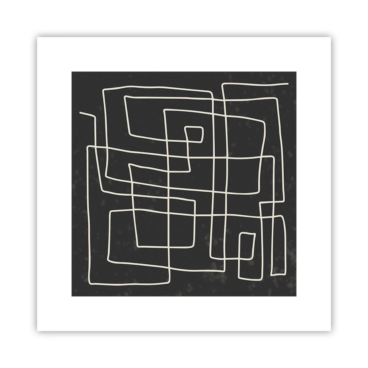 Plakát - Není to tak jednoduché - 30x30 cm